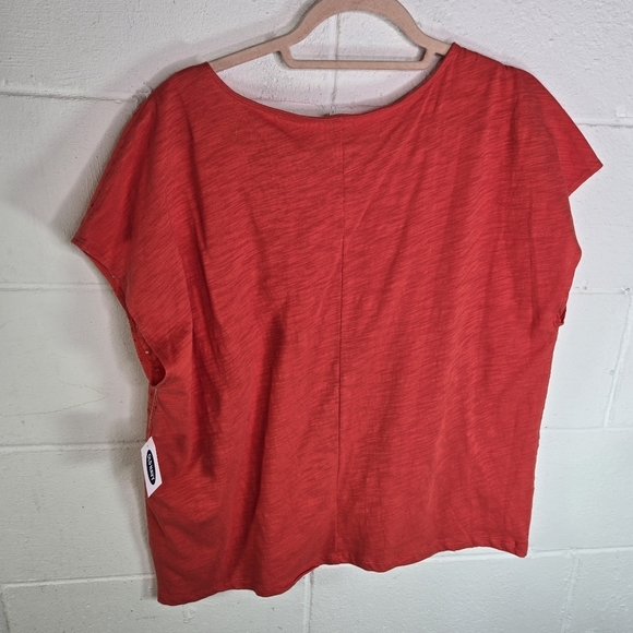 Old Navy Eyelet Cotton Short Sleeve Shirt New - Picture 3 of 6